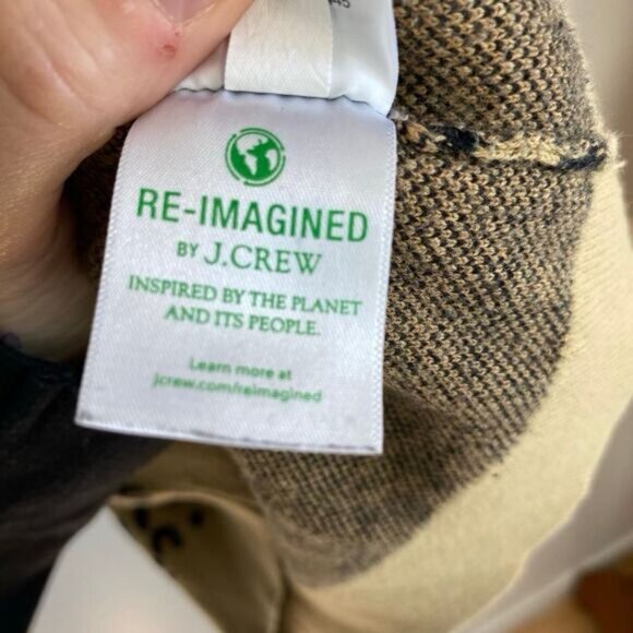 J. Crew Women's Size Medium Animal Leopard Print Pullover Cotton Sweater Top - Picture 6 of 11